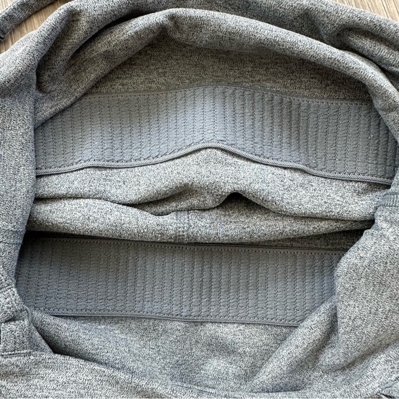 Girlfriend Collective Gravel Gray Workout Mini Dress with Built In Shorts - Picture 4 of 8